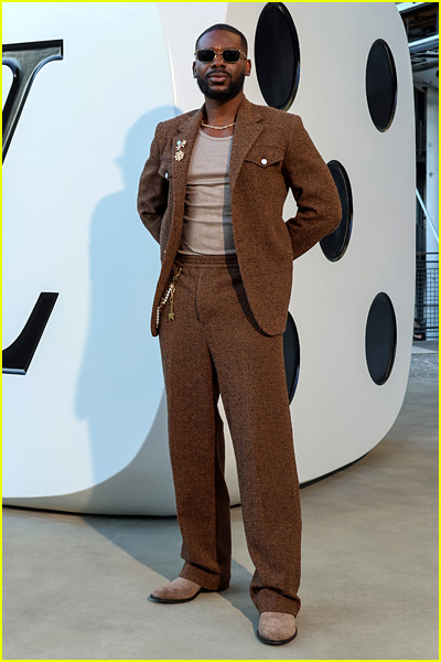celebs at louis vuitton fashion show