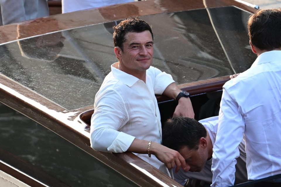 Mandatory Credit: Photo by SGP/Shutterstock (15376291af) Orlando Bloom Jeff Bezos and Lauren Sanchez Wedding Arrivals at Campo Della Madonna dell'Orto Venice, Italy - 26 Jun 2025
