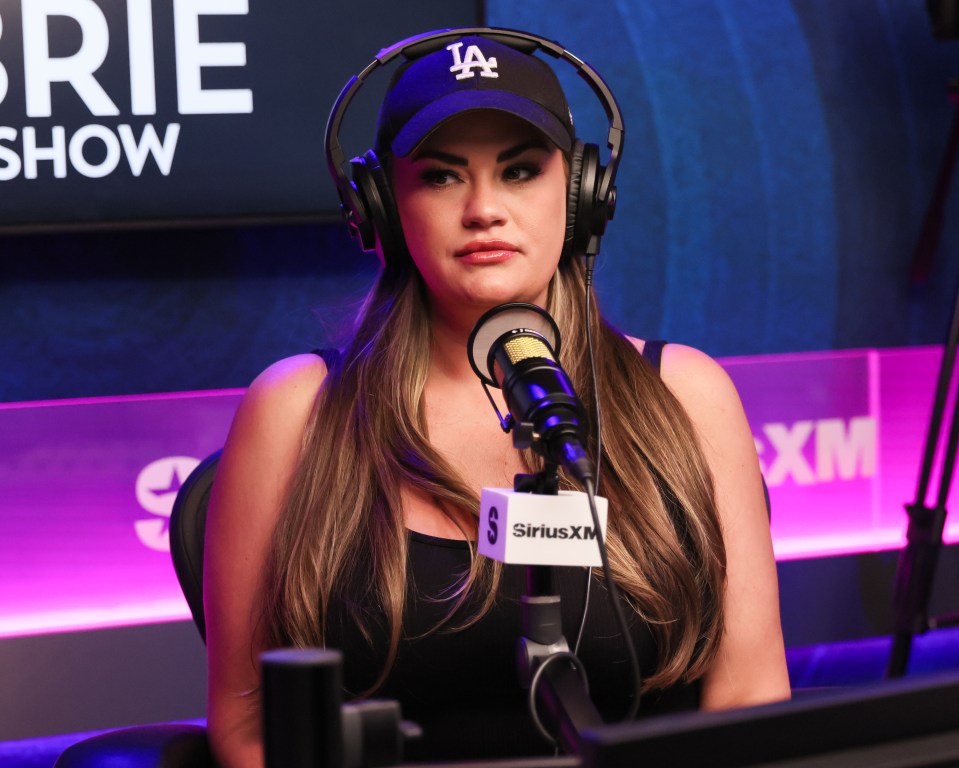 Brittany Cartwright on The Nikki & Brie Show at SiriusXM Studios.