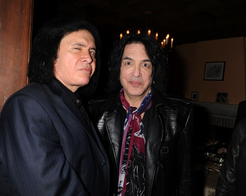 Paul Stanley and Gene Simmons at an event.