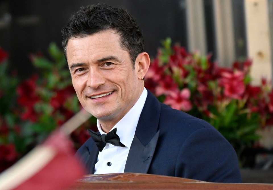 Orlando Bloom at Jeff Bezos' wedding.