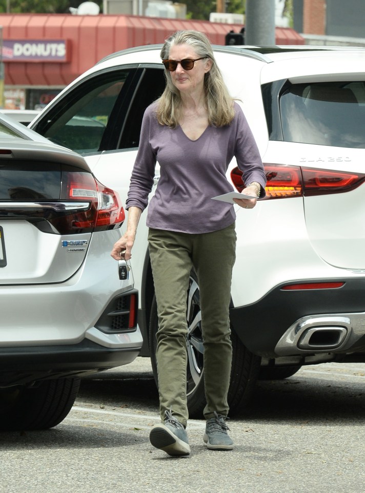 Annette O'Toole pictured on a rare outing.