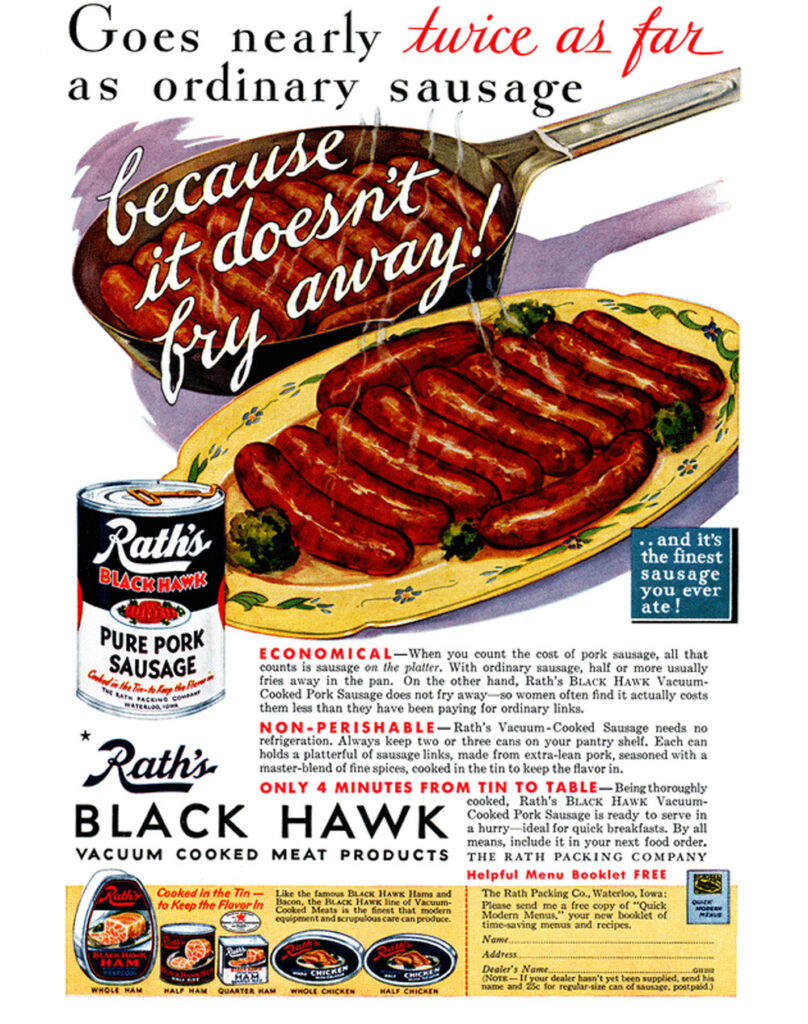 7 Miserable Old Ads From Back When Meat Was a Special Luxury
