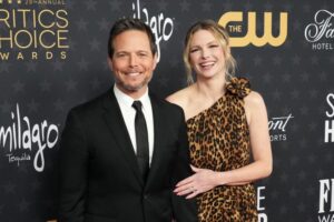 Scott Wolf and Kelley Wolf, pictured at an awards show in 2023, are moving on from their 21-year marriage.