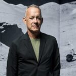 Tom Hanks Standing Alone In A Classic Portrait With Serious Expression