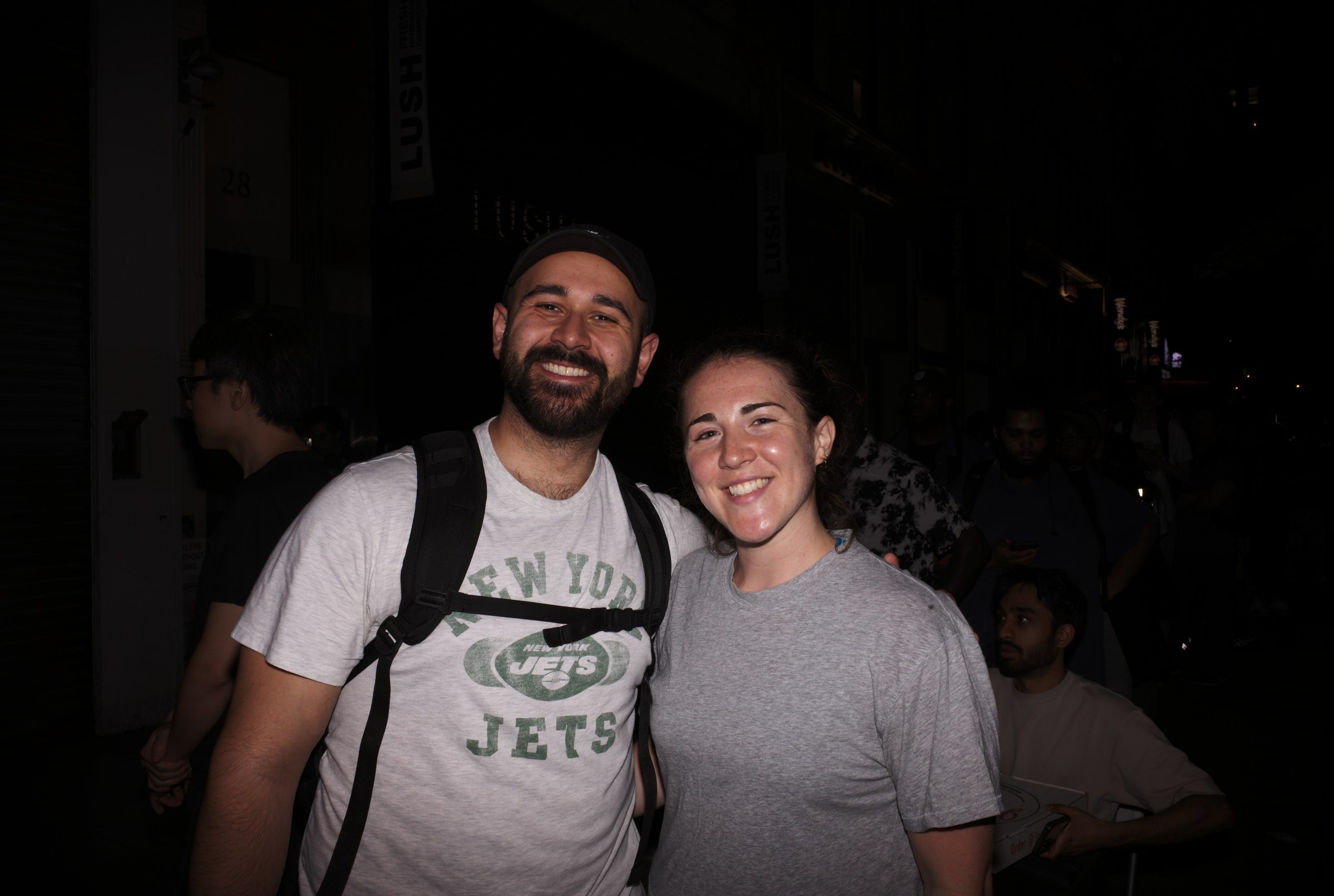 Anthony (left) and his girlfriend, Mary (right).