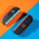 A photo of the Joy-Con 2 controllers for the Nintendo Switch 2.