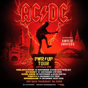 AC/DC Announces November/December 2025 Stadium Tour Of Australia