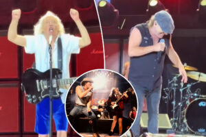 AC/DC fans urge band to ‘retire’ after lackluster concert footage goes viral