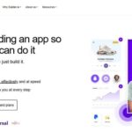 The landing page for builder.ai's website.