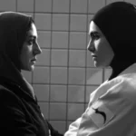 Zar Amir Ebrahimi and Arienne Mandi in 'Tatami'
