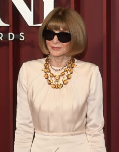 Anna Wintour at the Tony Awards.