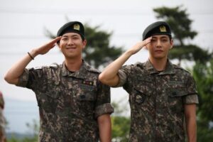 IN PHOTOS: BTS’ RM, V discharged from mandatory military service