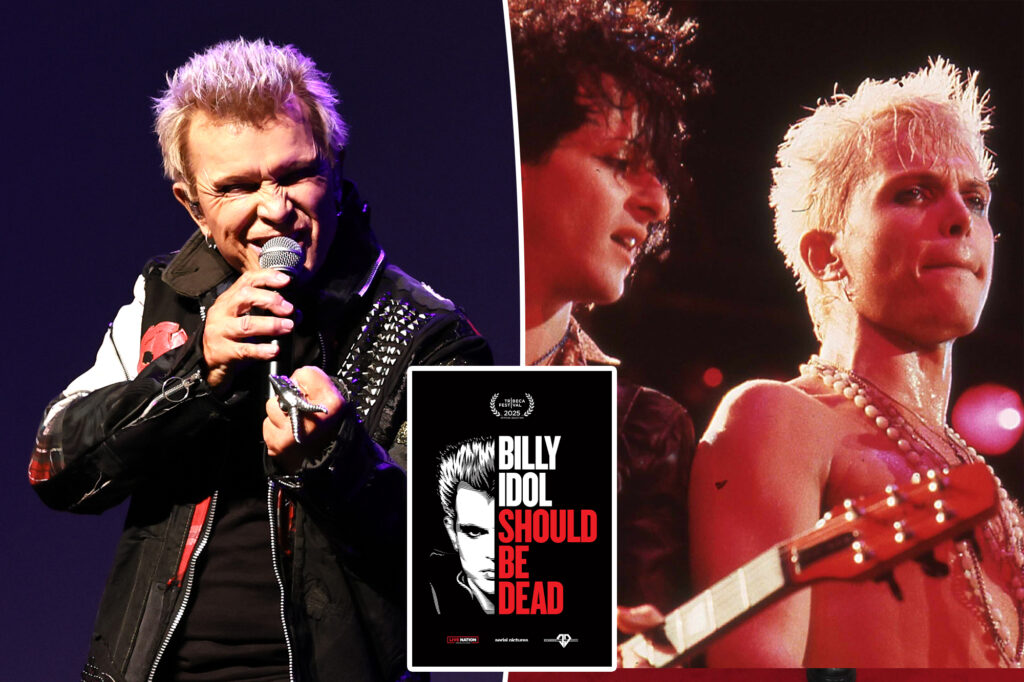 Billy Idol nearly died from a heroin overdose: Tribeca doc bombshells