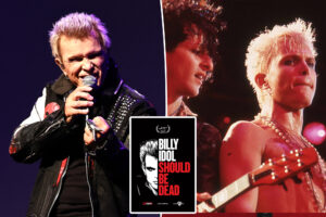 Billy Idol nearly died from a heroin overdose: Tribeca doc bombshells