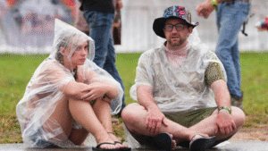 Bonnaroo Rain Weather Mud Stuck Videos