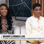 Brandy and Monica announce their joint tour on CBS Mornings.