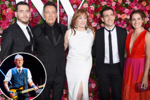 Bruce Springsteen reveals his 3 kids ‘ignore’ his career success