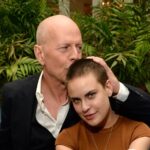 Bruce Willis, left, and daughter Tallulah Willis in 2015.