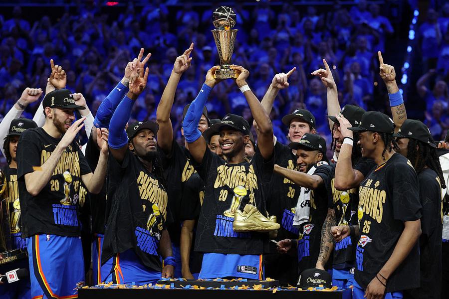 By Winning The NBA Finals, Oklahoma City Thunder Players Made An Extra $12.4 Million