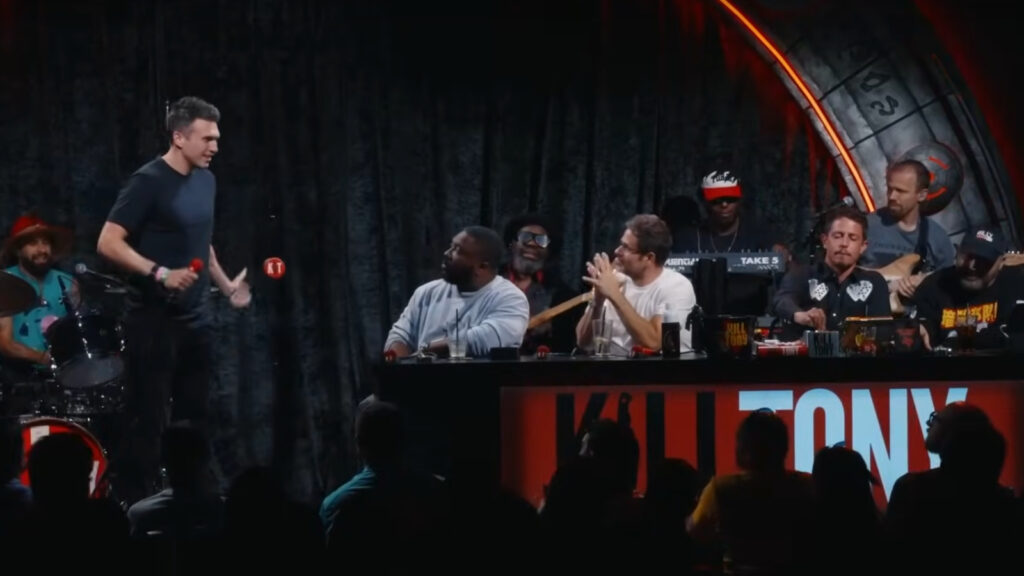 poker pro Doug Polk does stand-up comedy on the Kill Tony comedy podcast