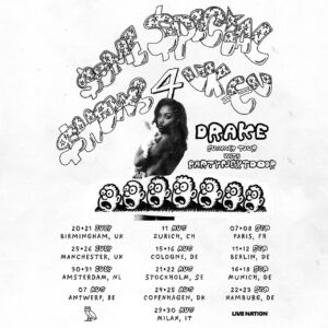 Drake & PartyNextDoor tour poster