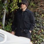 Crispin Glover on a rare outing in Los Angeles.