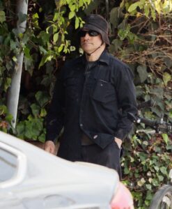 Crispin Glover on a rare outing in Los Angeles.