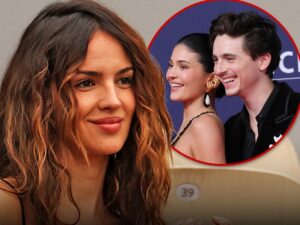 eiza gonzales kylie jenner timothee chalamet main getty