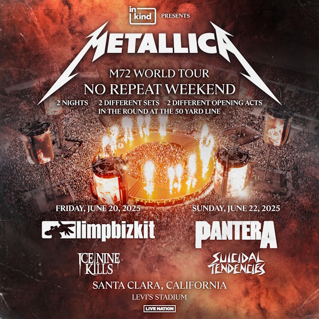 Go Behind The Scenes Of METALLICA's 'Hometown' Concerts In San Francisco Bay Area As Part Of 2025 'M72' Tour