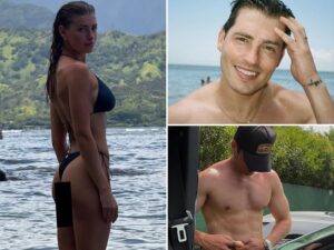 Gregg Sulkin Heats Up In Hawaii With Model Freya Tidy