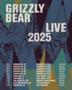 Grizzly Bear Live 2025