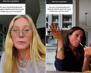 Gwyneth Paltrow's Daughter Apple Comments on Mom Cooking Topless on Instagram