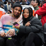 Celebrities At The Los Angeles Clippers Game