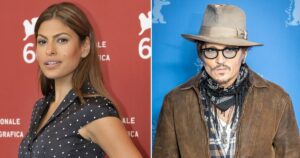 What Did Eva Mendes Say About Her Onscreen Kiss With Johnny Depp?