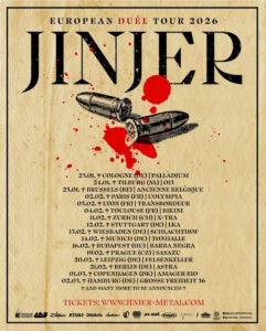 JINJER Announces 2026 European 'Duél' Tour