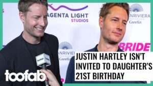 Justin Hartley Has 'Not Been Invited' to His Daughter's 21st Birthday