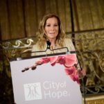 Kathie Lee Gifford speaking at a City of Hope event.