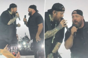 Kevin James joins Jelly Roll onstage for surprise concert