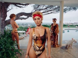 Kim Kardashian & Kris Jenner Star In SKIMS x Roberto Cavalli Campaign