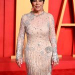 Kris Jenner at the 2024 Vanity Fair Oscar Party.