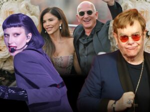 lady gaga elton john bezos lauren getty 1
