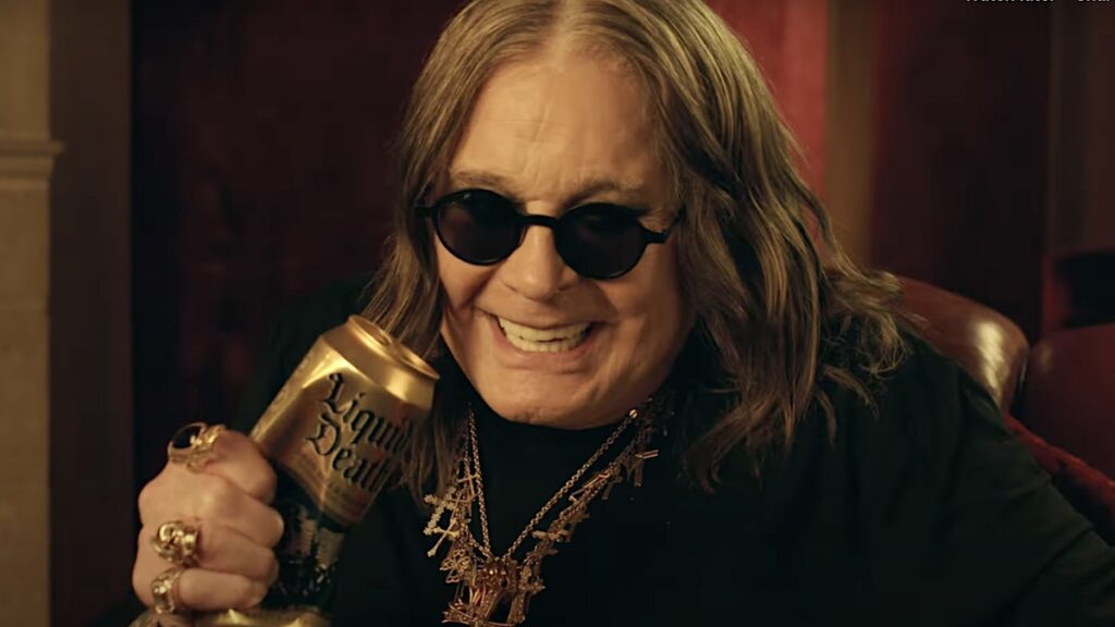 Liquid Death Is Selling Iced Tea Cans with Ozzy Osbourne's DNA