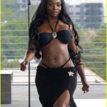 Jana Craig on the runway