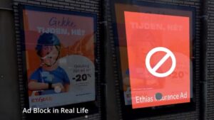 Man builds real life adblocker and it looks straight out of Black Mirror