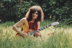Singer-songwriter-guitarist Marc Bolan (1947 - 1977) of T-Rex in 1972
