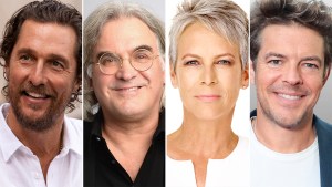 Matthew McConaughey, Paul Greengrass, Jamie Lee Curtis and Jason Blum