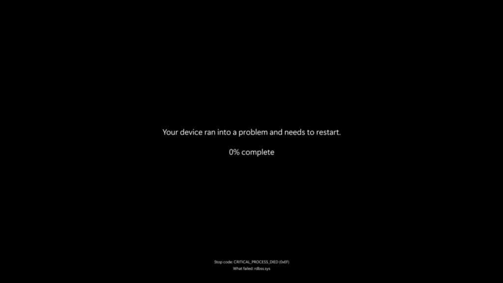 Windows 11 error message new