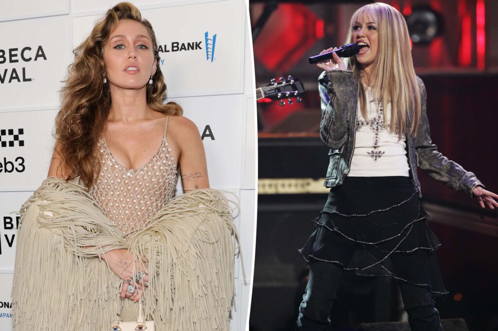 Miley Cyrus claims Disney banned her from singing 'Hannah Montana' songs
