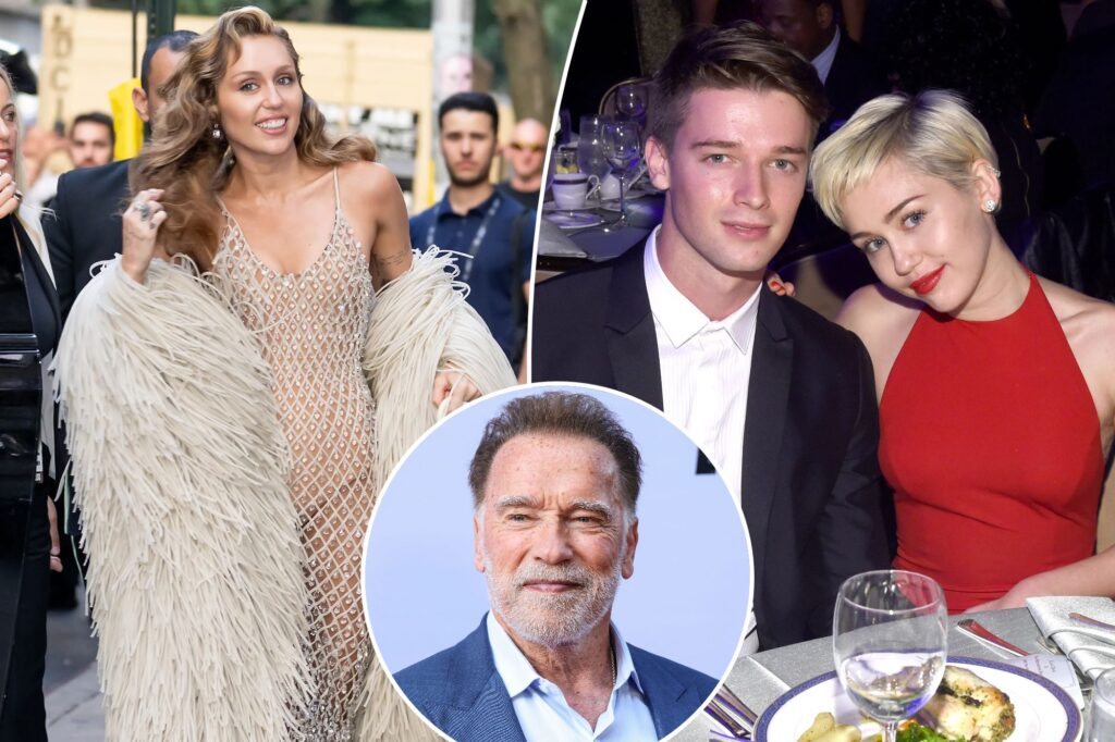 Miley Cyrus gives nod to ex's father Arnold Schwarzenegger in new visual album